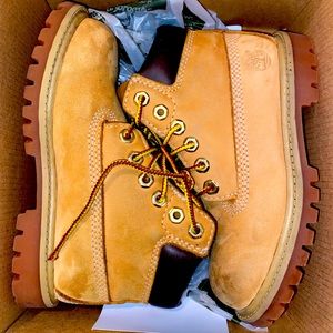 Toddler Timberland construction